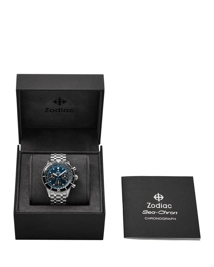 ZODIAC Sea-Chron Automatic Stainless Steel Watch, 42mm 7