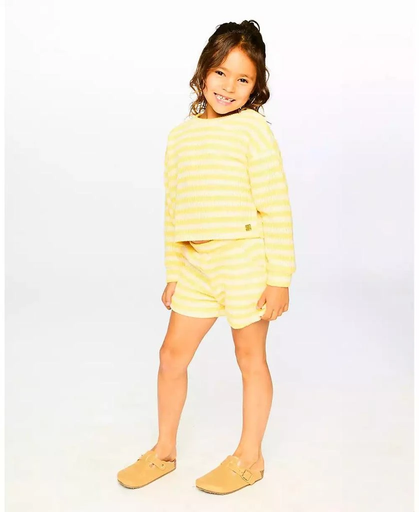 Deux par Deux Toddler Girls Striped Sweater - Toddler|Child 2