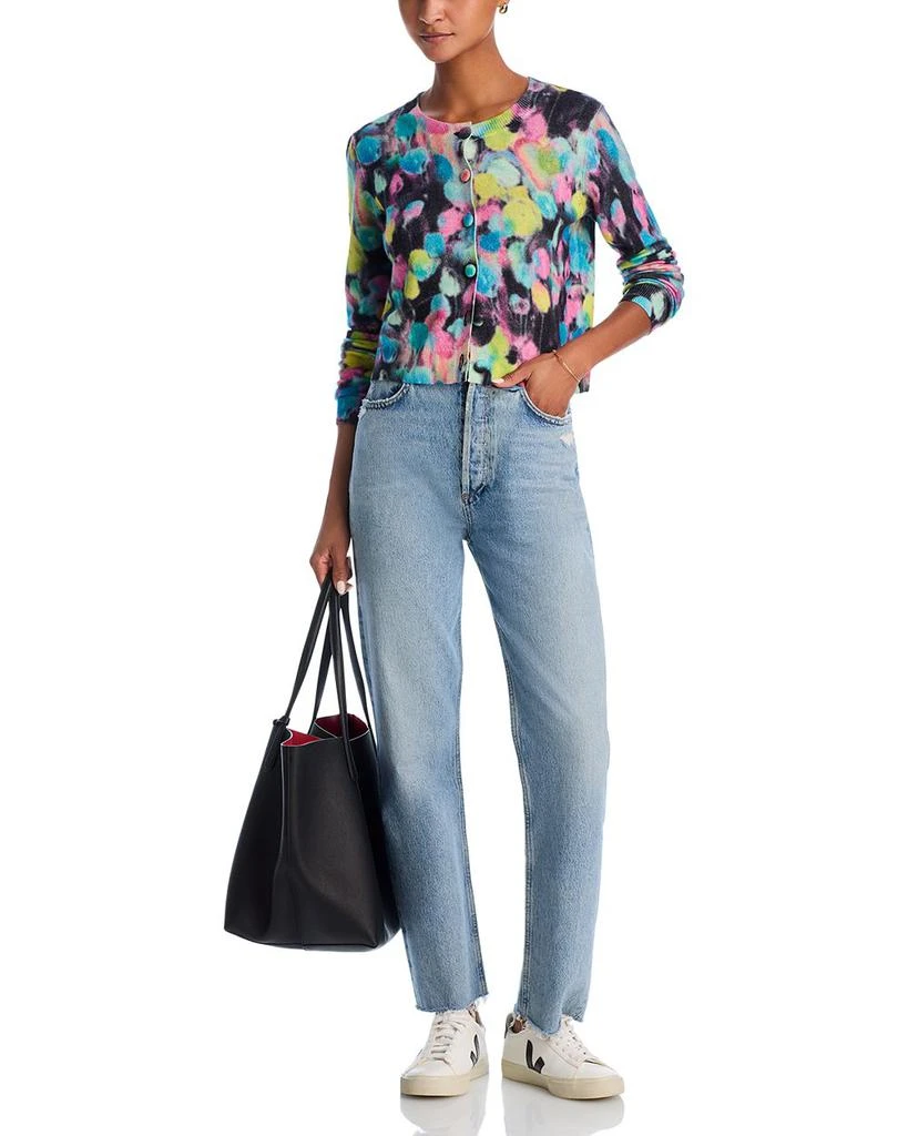 AQUA AQUA Cashmere Printed Cardigan - Exclusive 3