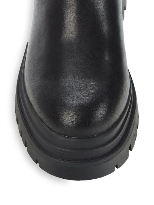 Saks Fifth Avenue Lenu Leather Ankle Boots 5