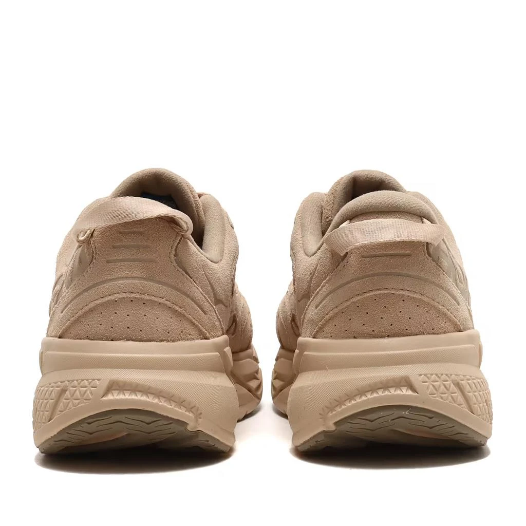 Hoka One One One One Clifton L 1122571-SSDD Men Shifting Sand Suede Running Shoes TF6612 (Beige,11) 5