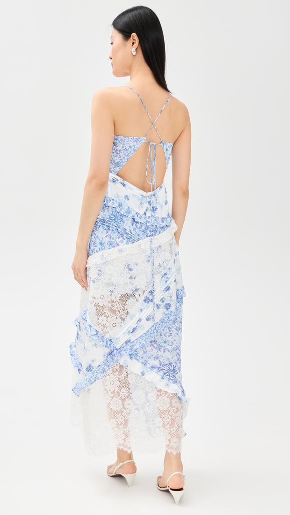 For Love & Lemons Rosalyn Maxi Dress