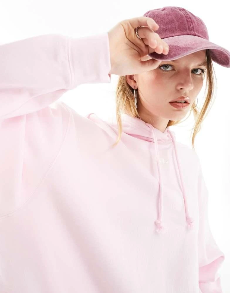 Adidas adidas Originals essentials hoodie in pastel pink 3