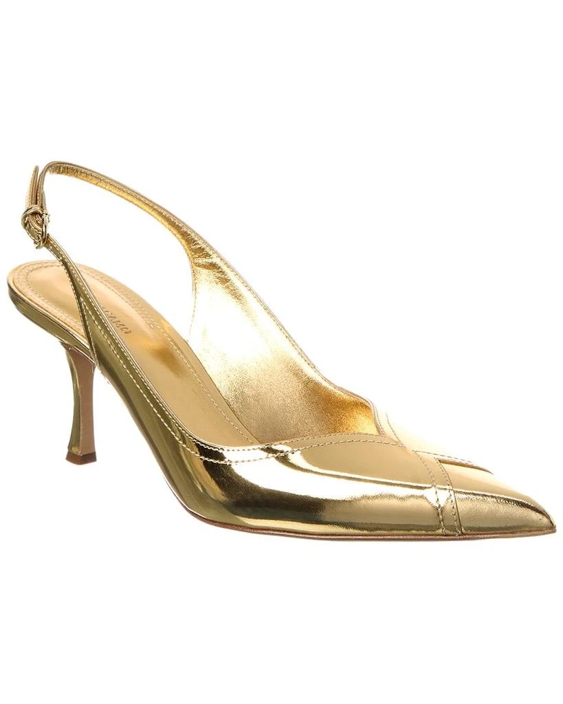 Salvatore Ferragamo Ferragamo Egna Leather Slingback Pump 1