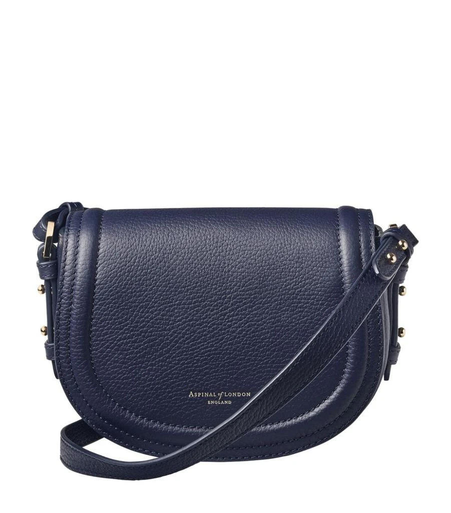 Aspinal of London Small Leather Stella Cross-Body Satchel 1