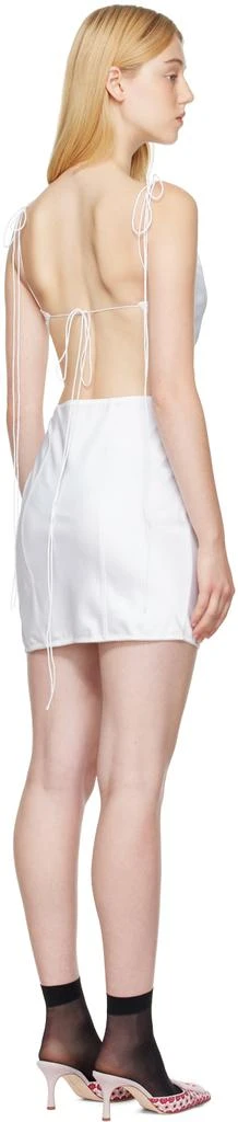 Anna October SSENSE Exclusive White Vivienne Minidress 3