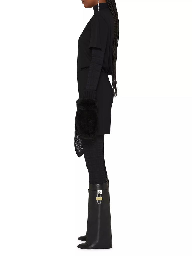 Givenchy Shark Lock Boots in Leather
