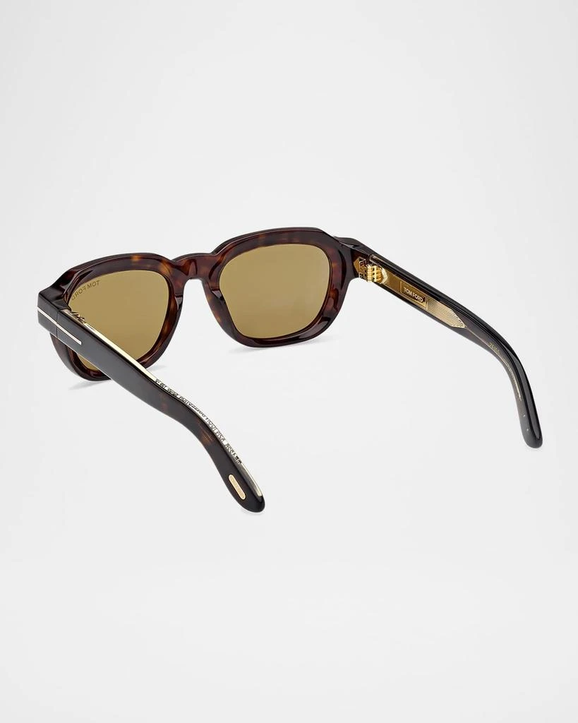 Tom Ford Men's Icon Collection Acetate Square Sunglasses 2