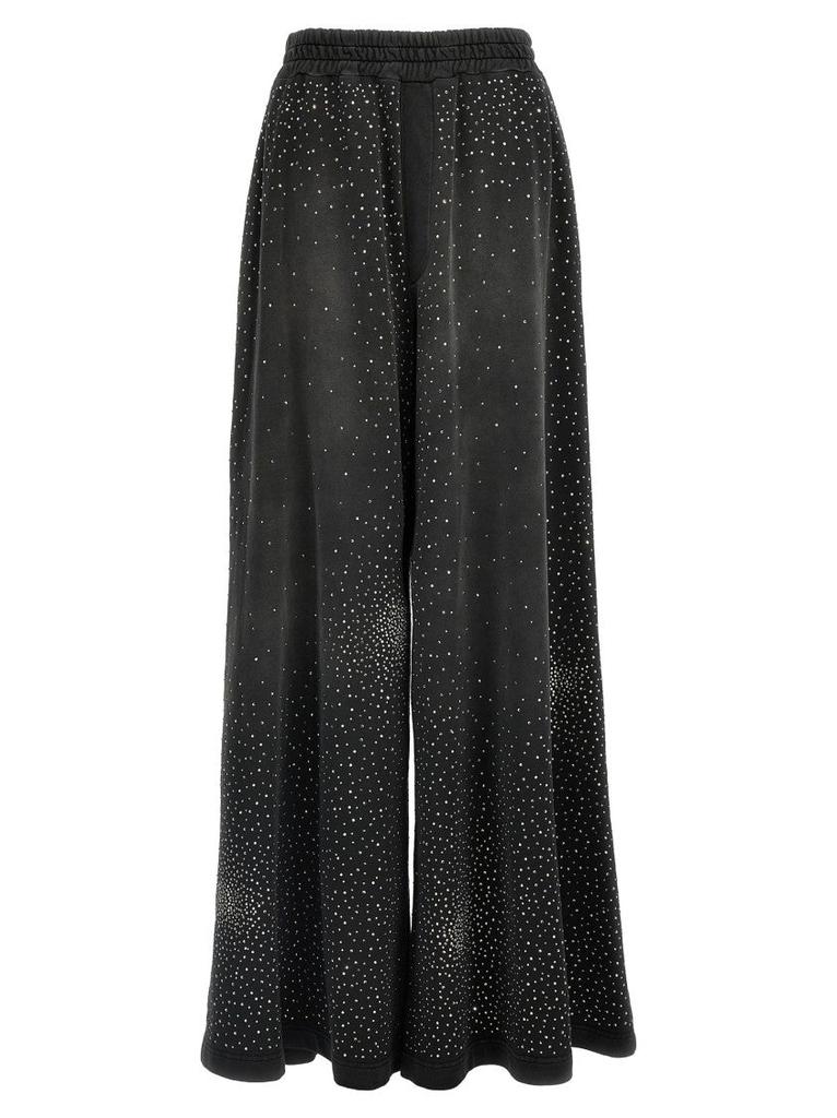 GIUSEPPE DI MORABITO Wide-Leg Cotton Joggers