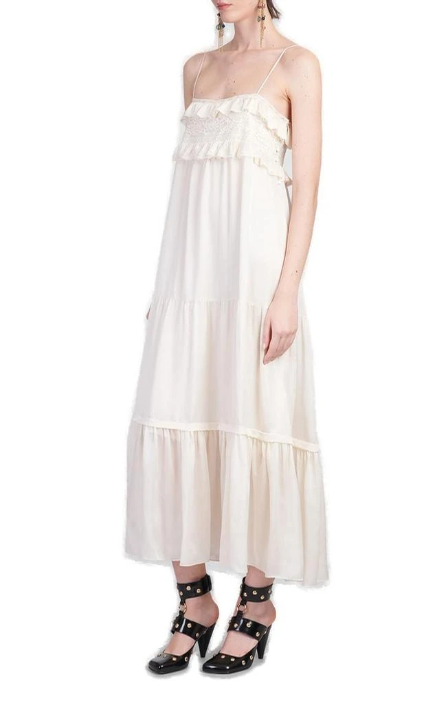 Chloé Chloé Spaghetti Strap Maxi Dress 3