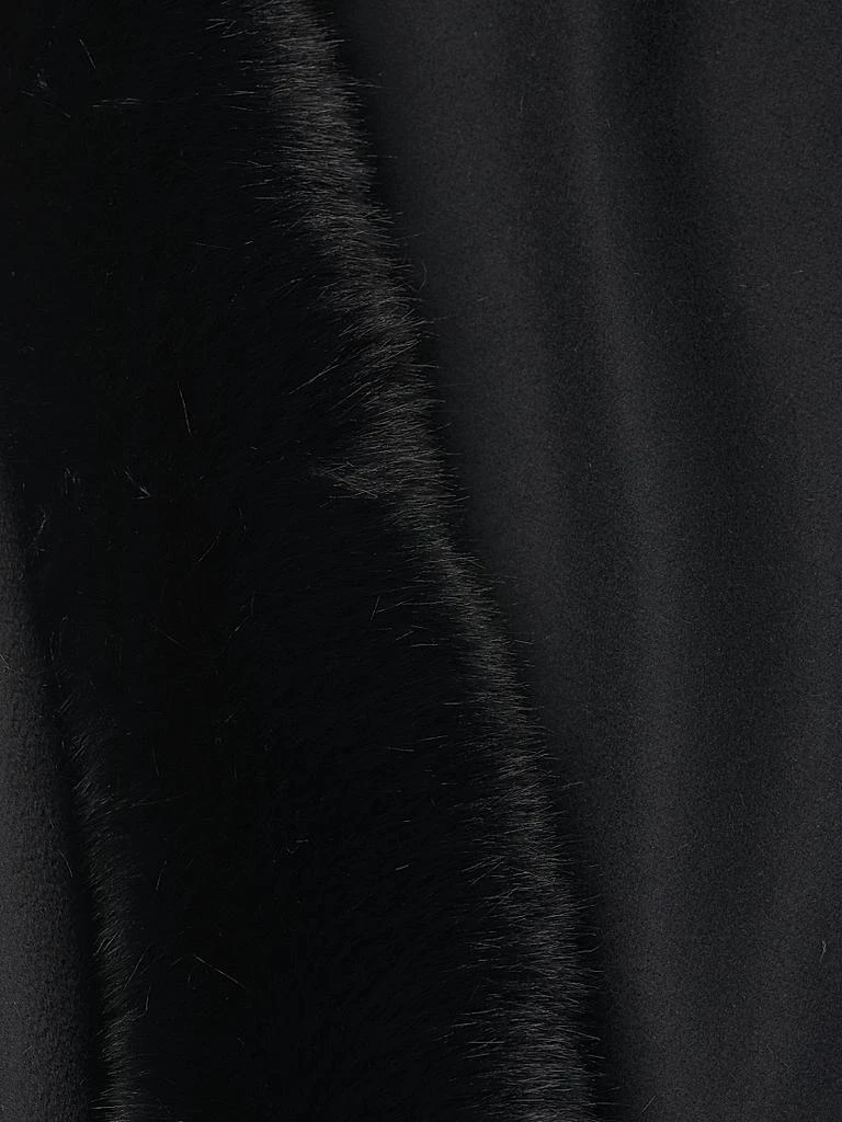 Sofia Cashmere Faux Fur & Cashmere Diamond Wrap 6