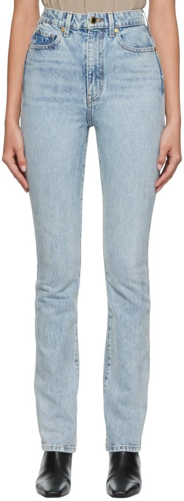 Khaite Blue Daria Jeans 1