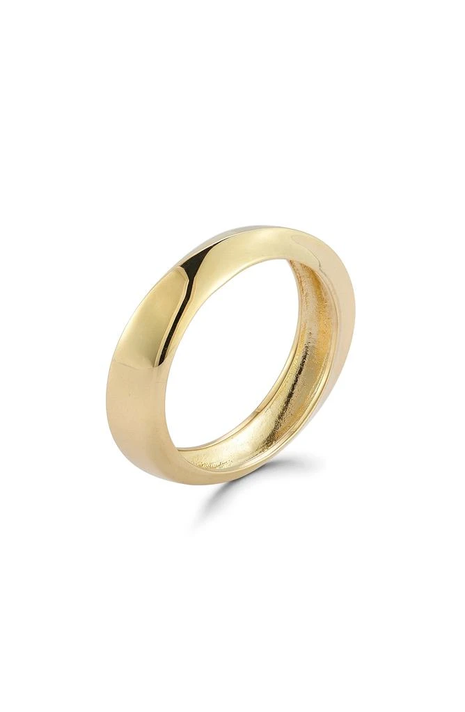 Ember Fine Jewelry 14K Gold Bevel Twist Ring 2