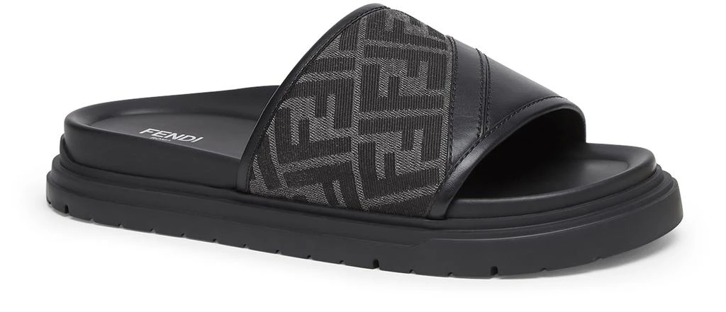 Fendi Fendi Diagonal Slides - Sandals - Free Shipping  display picture 1