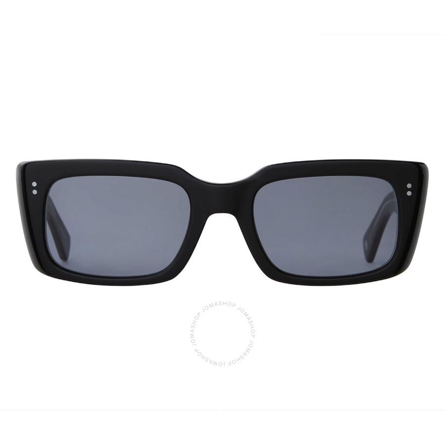 GARRETT LEIGHT GL 3030 SUN Semi-Flat Navy Rectangular Sunglasses 2126 BK/SFNVY 49