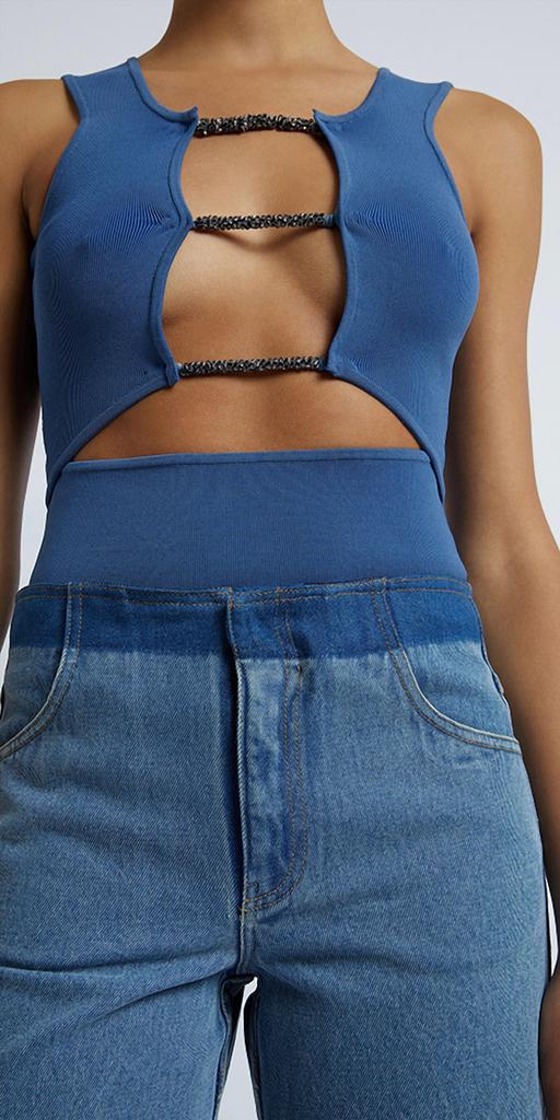 Christopher Esber Christopher Esber - Crystal Lattice Tank Top