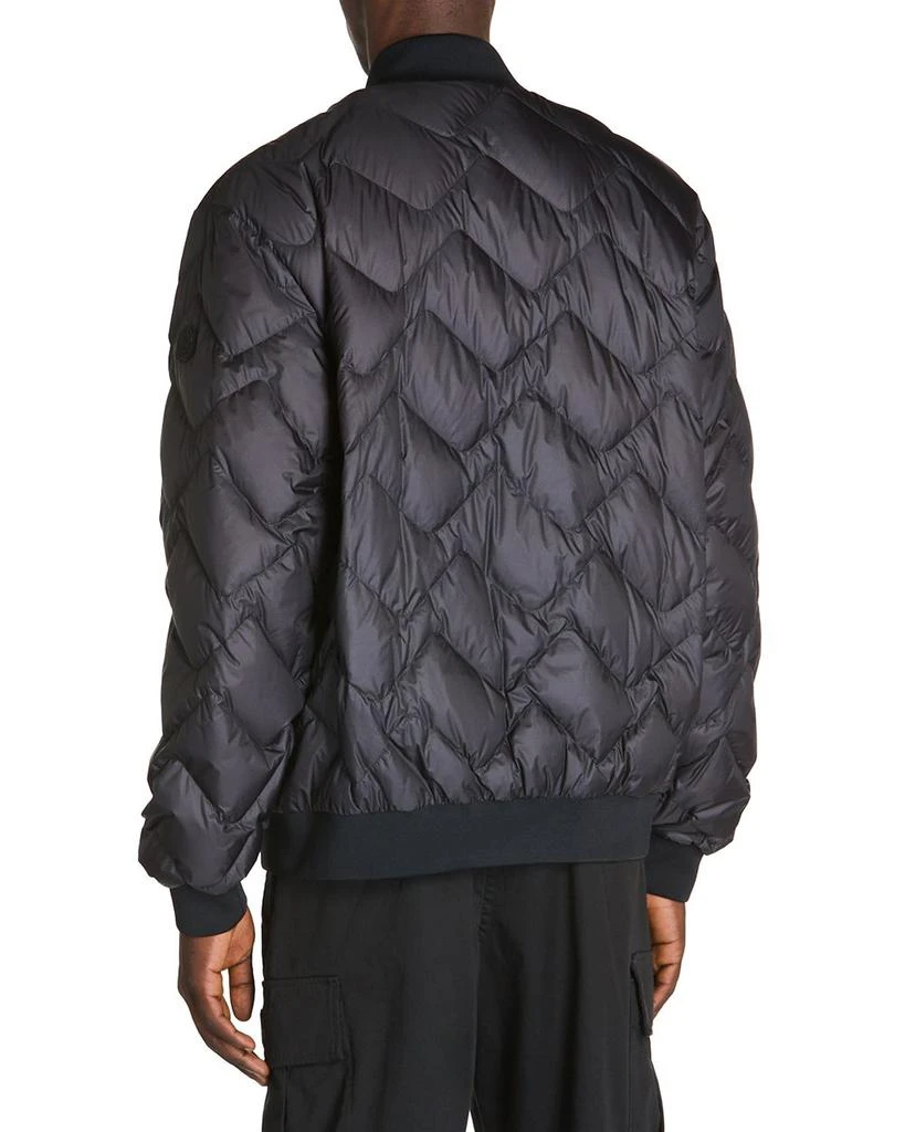 Moncler Brun Quilted Bomber Jacket 4