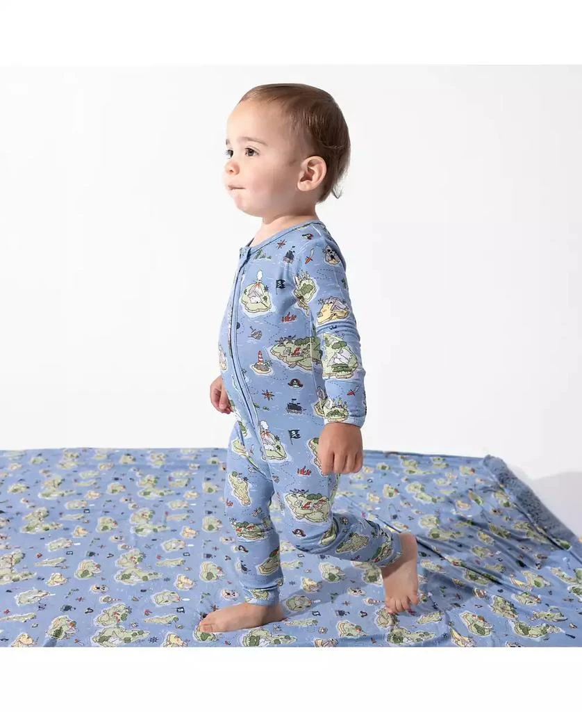Bellabu Bear Baby Boys or Baby Girls Pirate Cove Convertible Footie 2