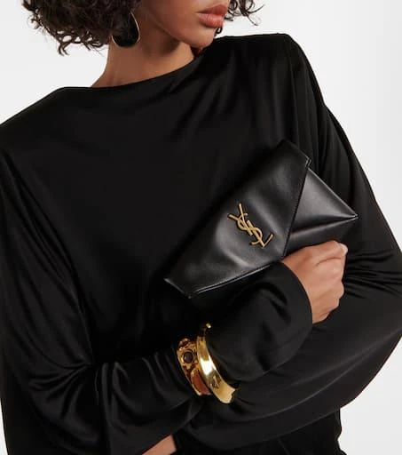 Yves Saint Laurent Cassandre Small leather pouch 2