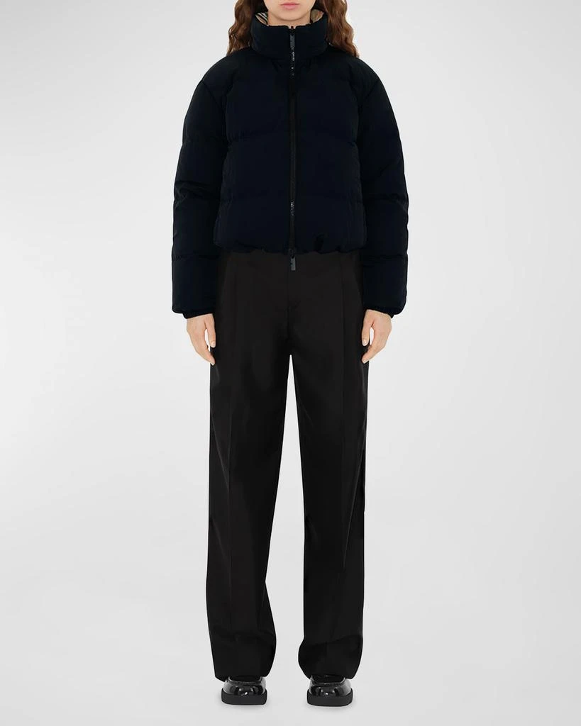 Burberry Reversible Check Short Puffer Jacket 3
