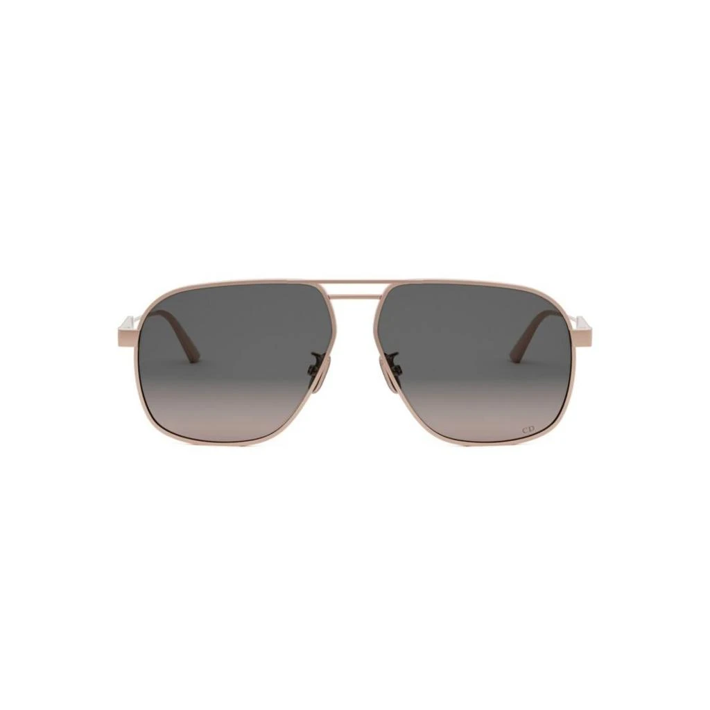 Shop Dior Eyewear DiorCannage A3U Pilot Frame Sunglasses on  display picture 2