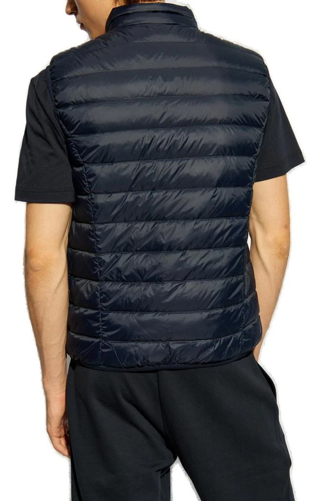 Emporio Armani Ea7 Emporio Armani Logo Printed Quilted Padded Gilet 3