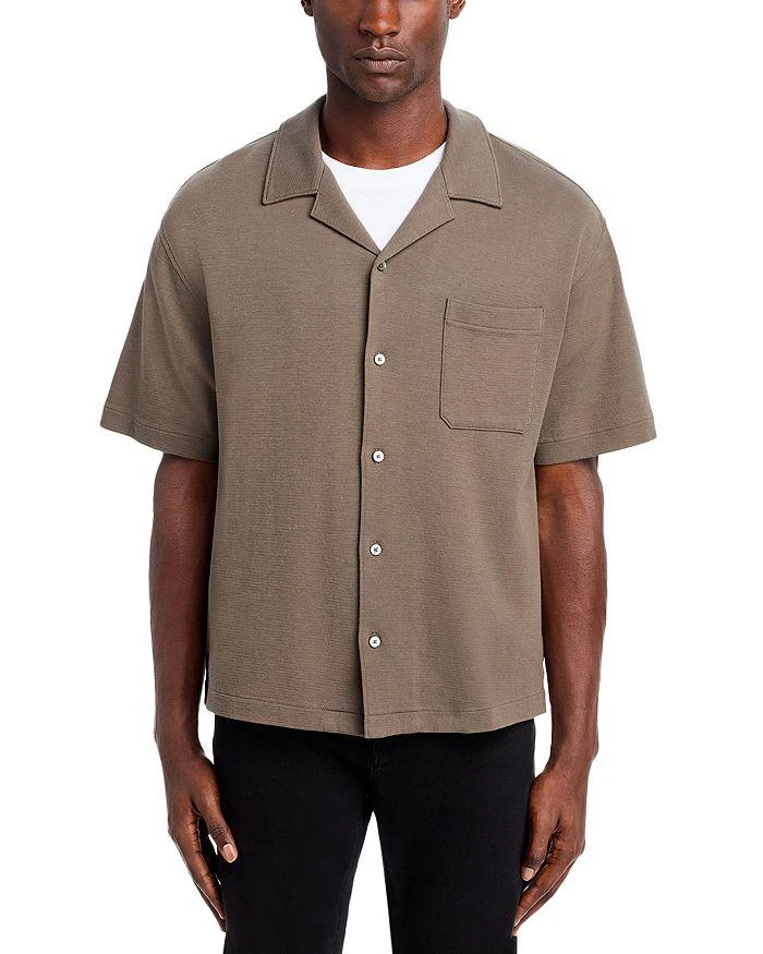 FRAME Duo Fold Cotton Relaxed Fit Button Down Camp Shirt 3