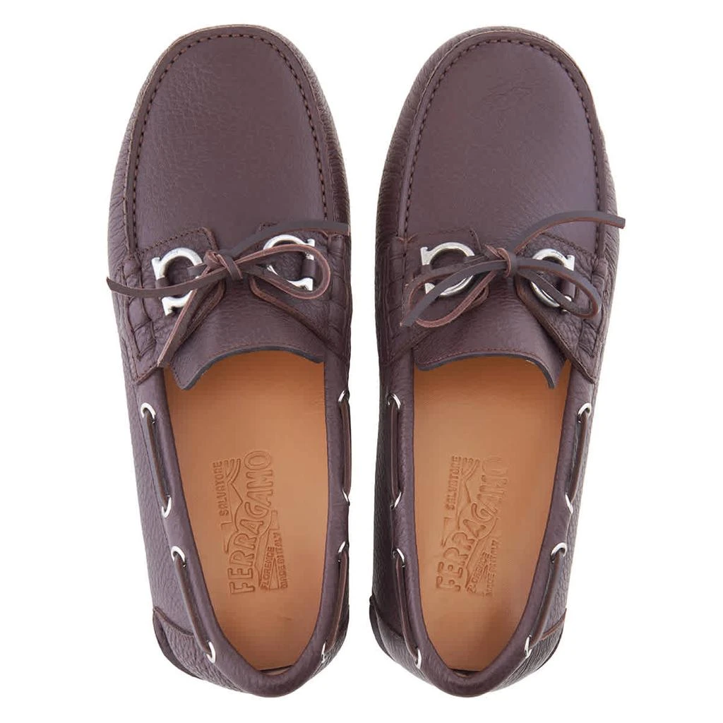Salvatore Ferragamo Salvatore Ferragamo Men's Giosue Gancini Leather Sailor Moccasin, Size 7 2