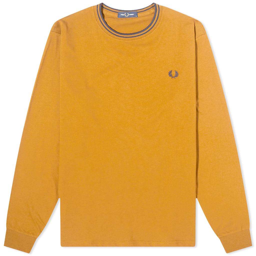 Fred Perry Fred Perry Long Sleeve Twin Tipped T-Shirt