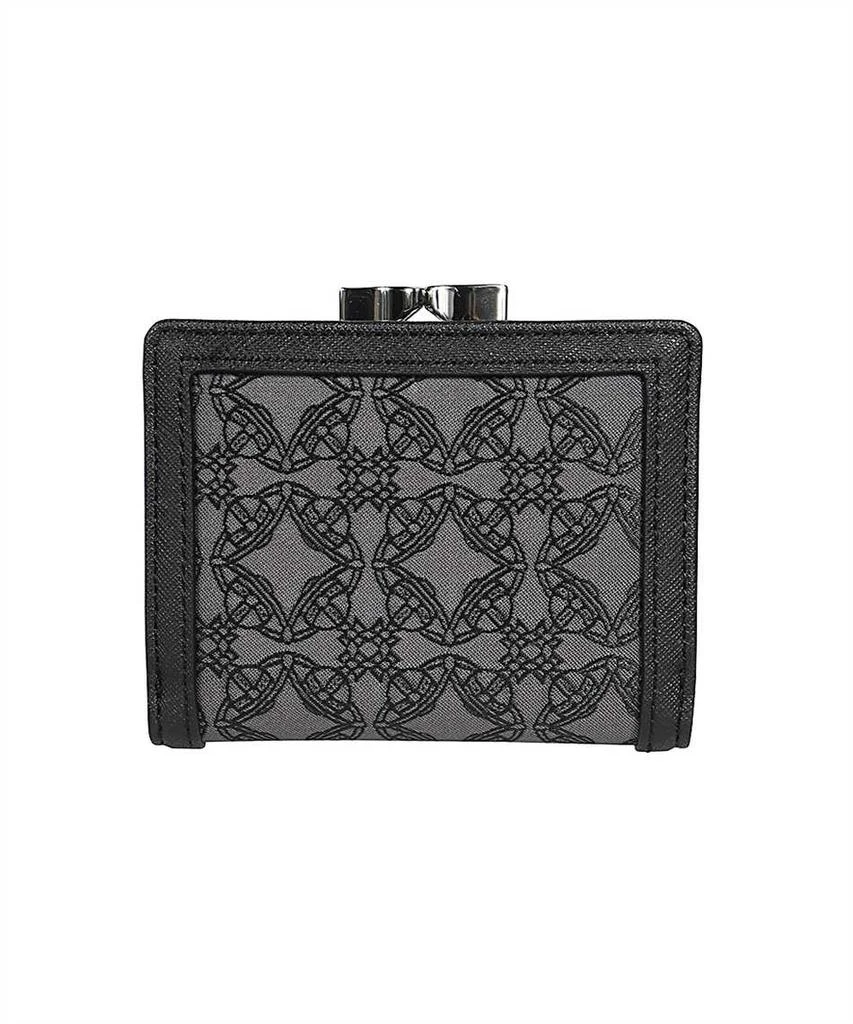 Vivienne Westwood Vivienne westwood re-jacquard orborama small frame wallet 2