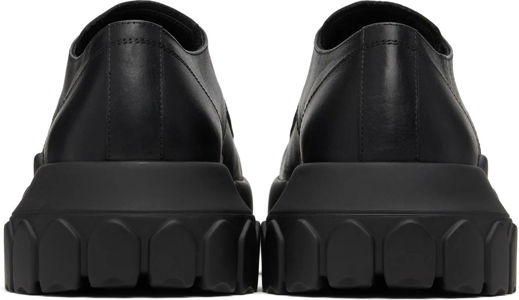 Rick Owens Black Hollywood Laceup Bozo Tractor Derbys 2
