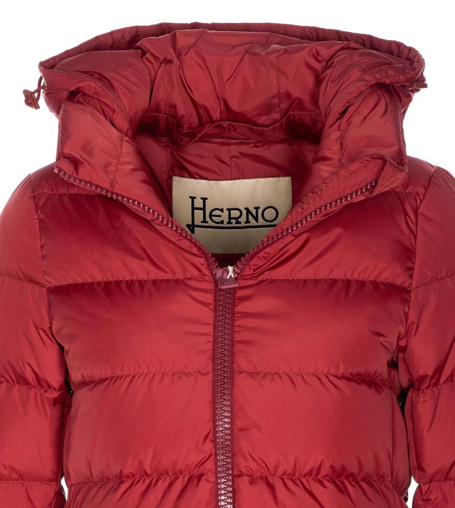 Herno Herno Zip-Up Hooded Down Jacket 4