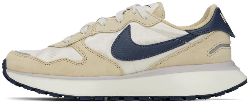 NIKE Beige & Navy Phoenix Waffle Sneakers 3