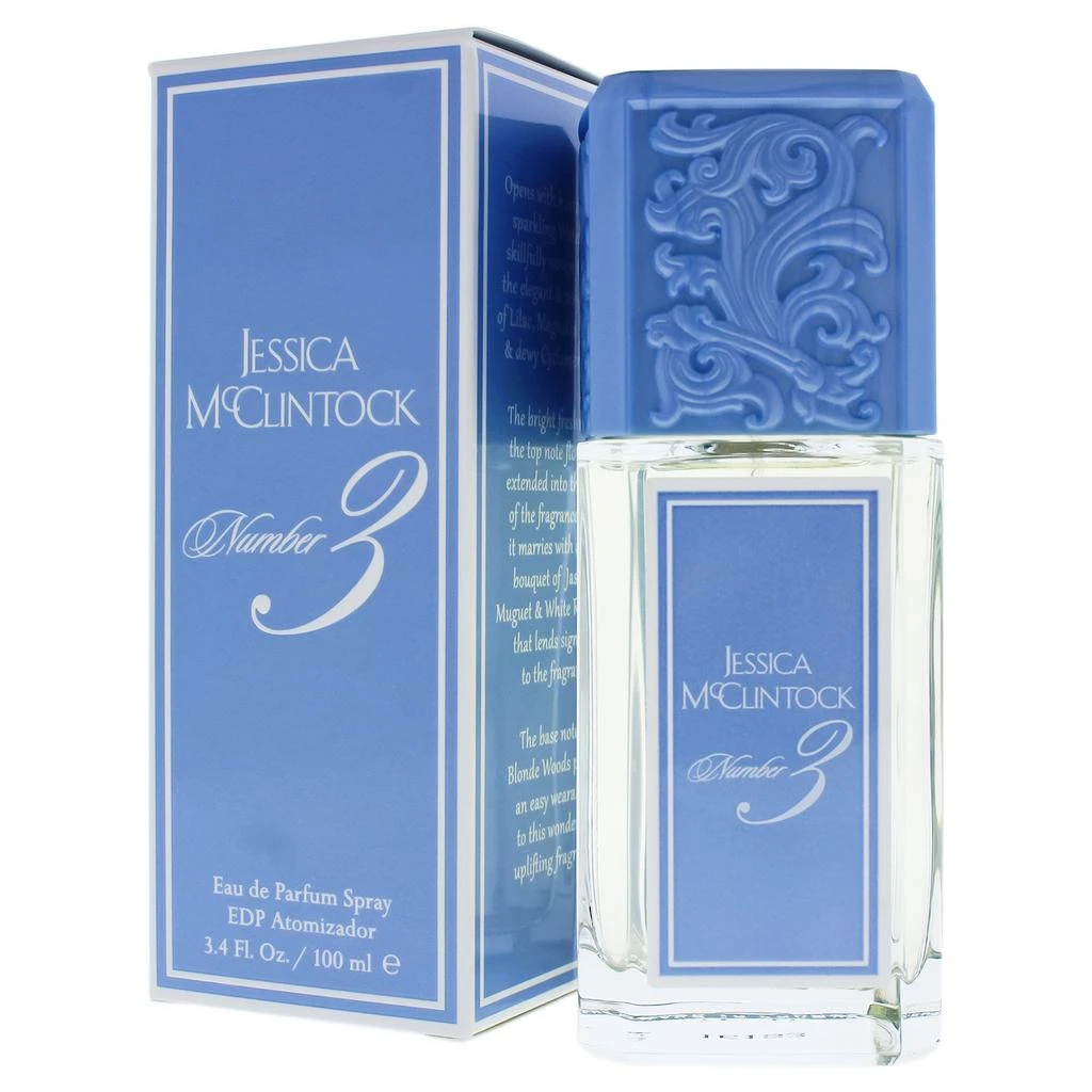 Jessica McClintock No. 3 by  for Women - 3.4 oz EDP Spray 3