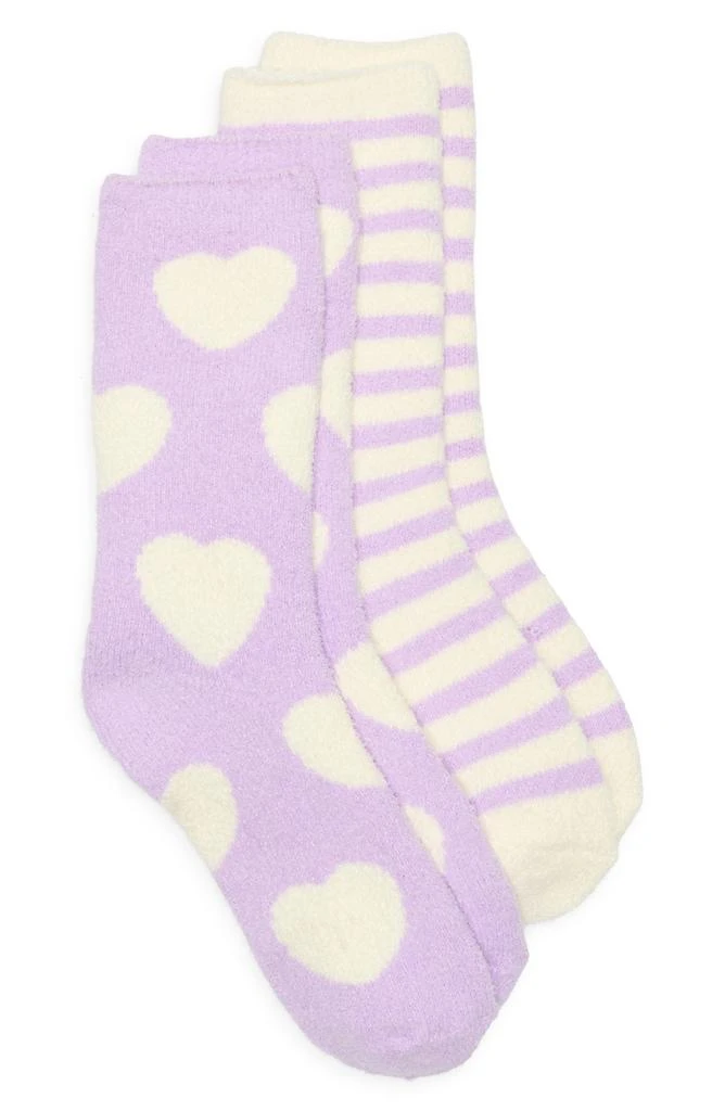 Honeydew Intimates 2-Pack Hearty Snowdrift Crew Socks