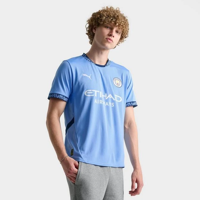 Puma Men's Puma Manchester City 24-25 Home Replica Soccer Jersey 1