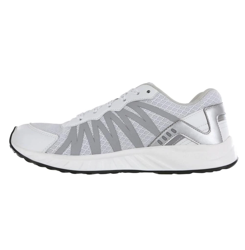 SAS Women's Tempo Lace Up Sneaker - Medium Width In White/silver 2