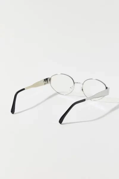 Urban Outfitters Agent Slim Metal Oval Readers 3