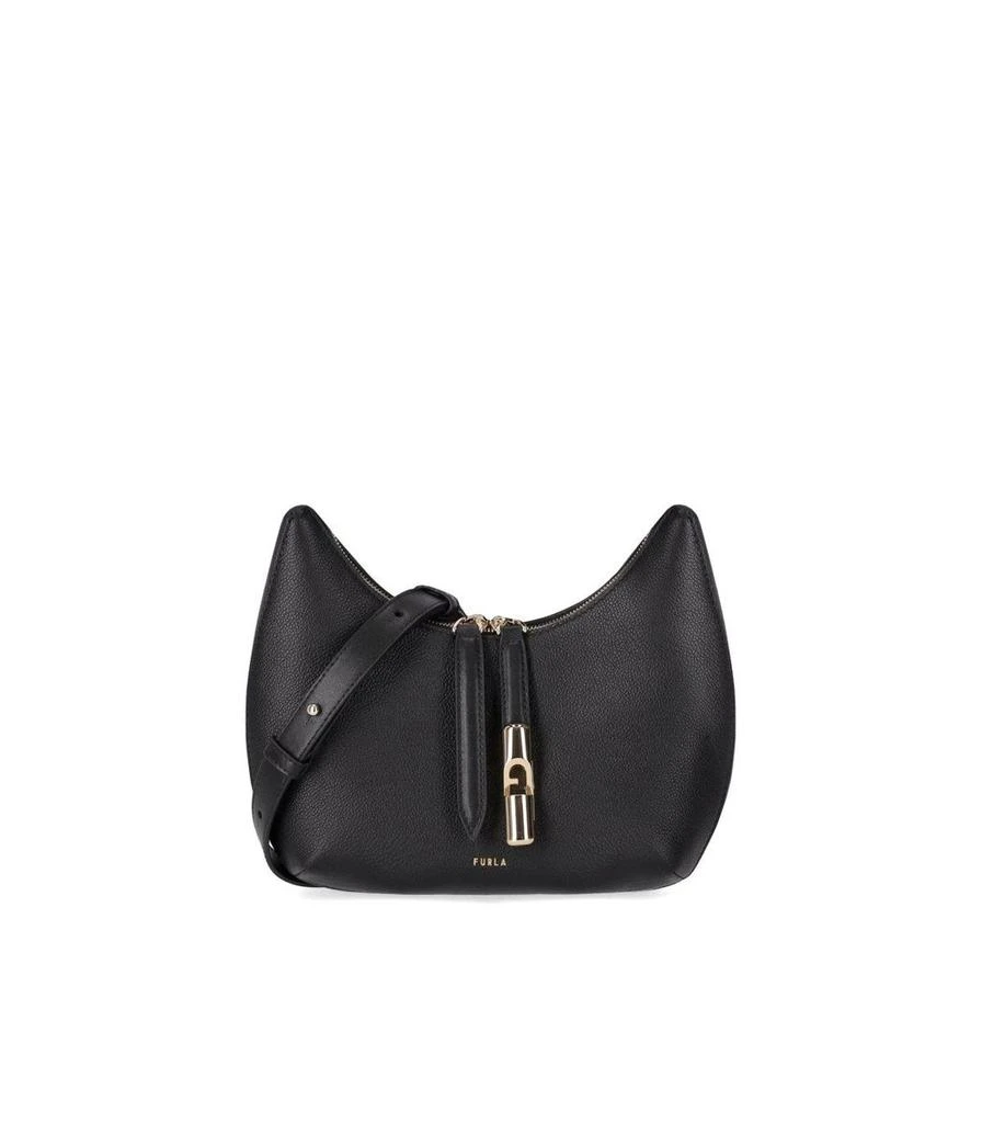 Furla Furla 'Goccia' Black Leather Bag 4