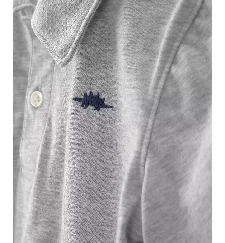 Carter
s Boys
 Toddler 2T-5T Dinosaur Polo Shirt and Shorts, 2-Piece Set 3