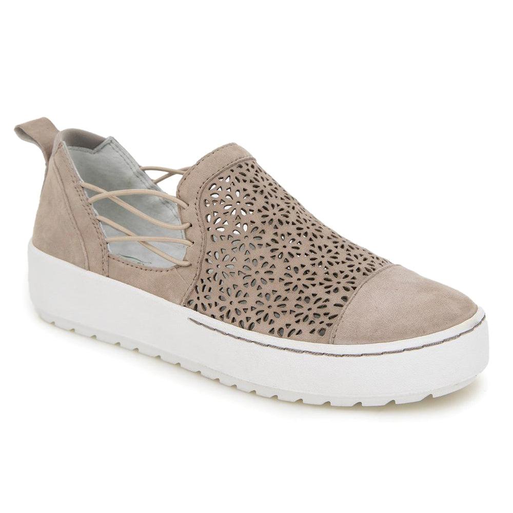 Jambu Erin Floral Perforated Slip On Sneakers
