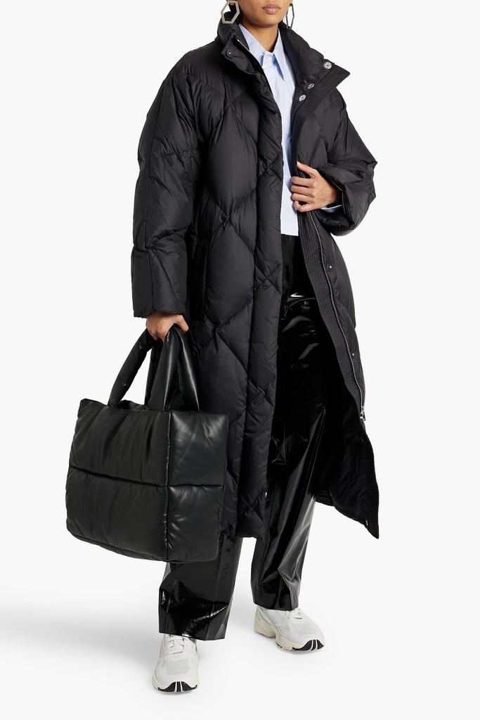 STAND STUDIO Anissa oversized quilted shell down coat