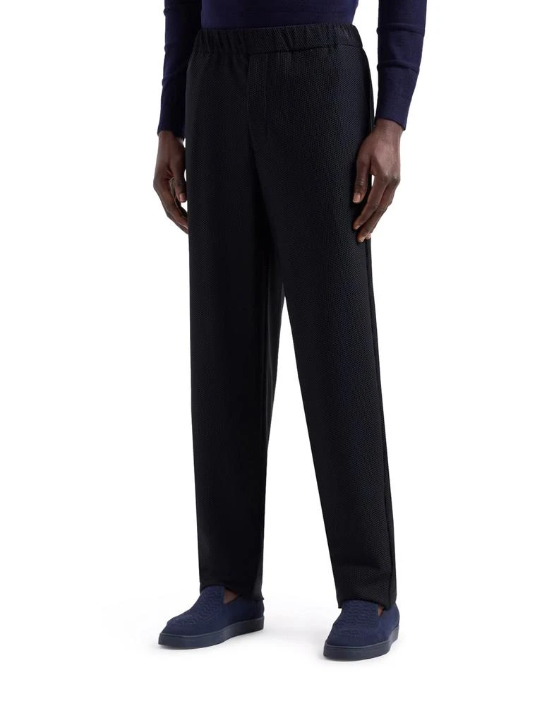 Giorgio Armani FLAT PANTS IN TECHNICAL GAUFRE` 4
