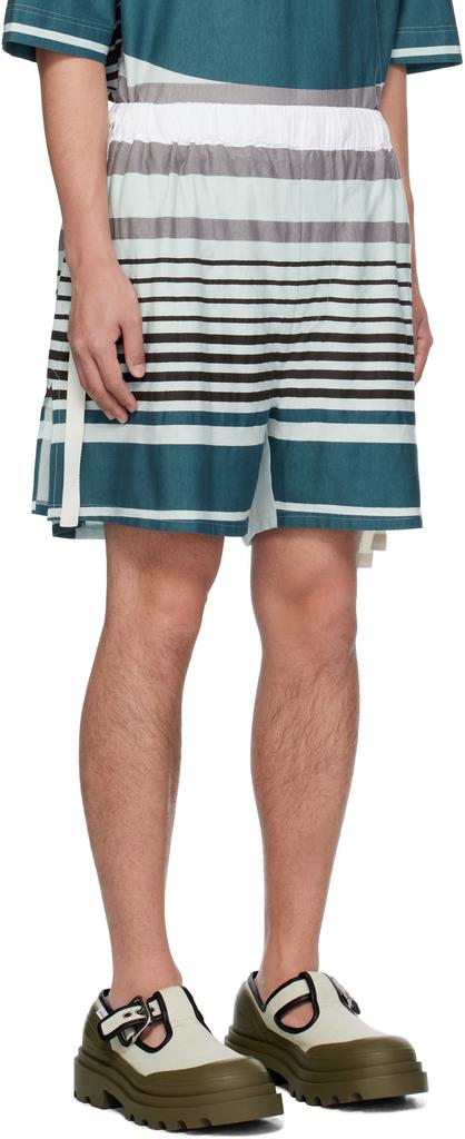 Craig Green Blue Wave Shorts