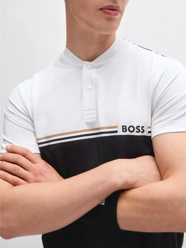 Hugo Boss BOSS x Matteo Berrettini Slim-Fit Polo Shirt 5