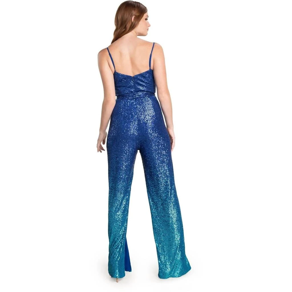 Dress The Population Dress The Population - Stevie V-neck Slit Leg Jumpsuit 3