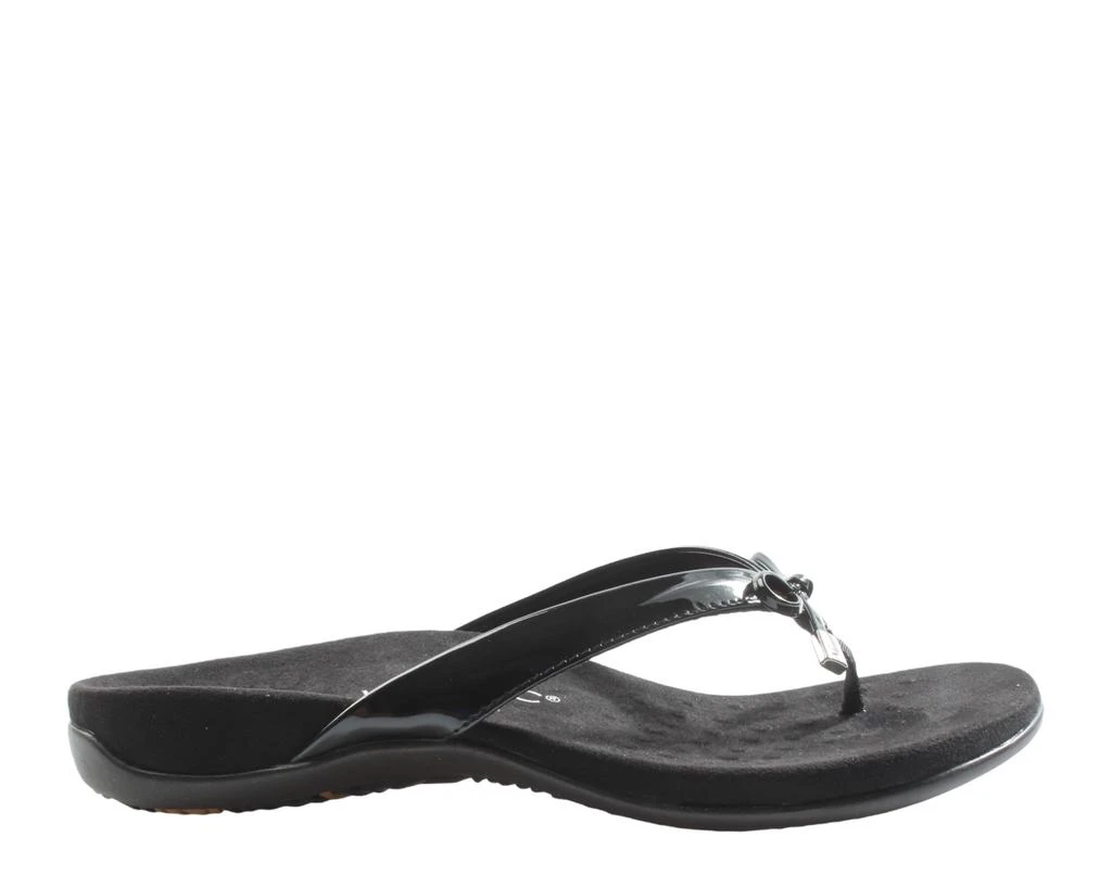 VIONIC Women's Bella Black Thong Sandals 10000435-001 2