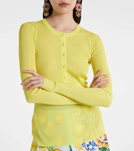 Dolce
Gabbana Ribbed-knit sweater 5