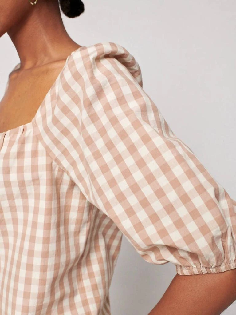 Faherty Cali Top In Charleston Gingham 3