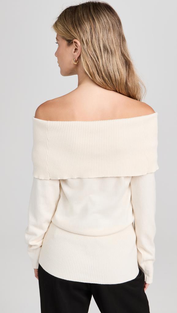 Pixie Market Louise Off The Shoulder Knit Top